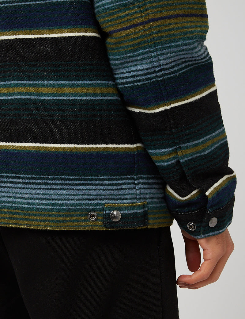 Veste Carhartt-WIP Detroit Tuscon (Tuscon Stripe) - Noir