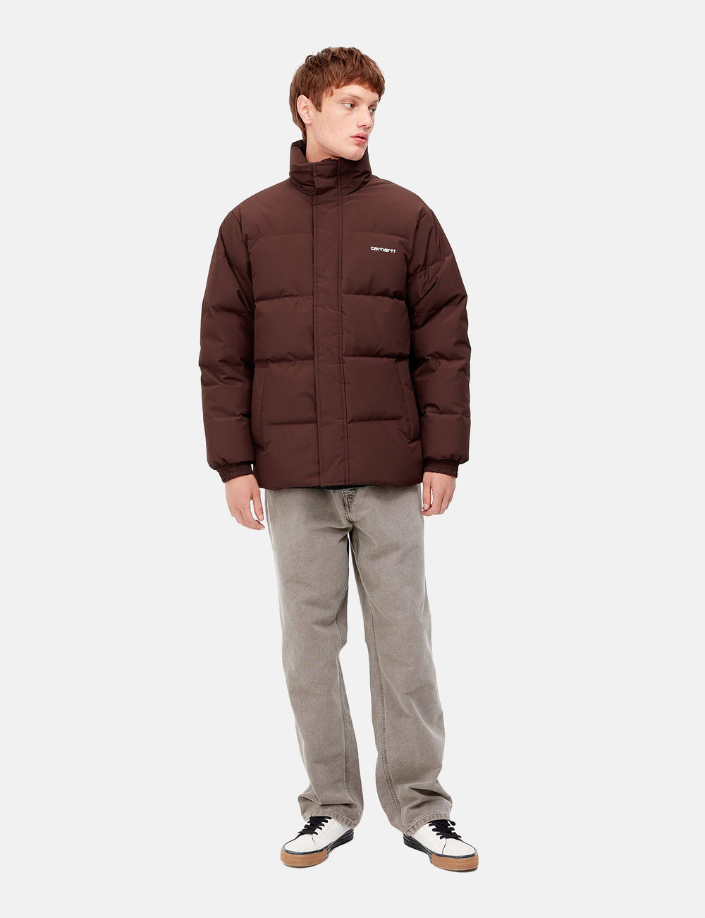 Carhartt-WIP Danville Jacket - Ale Brown/White I Urban Excess