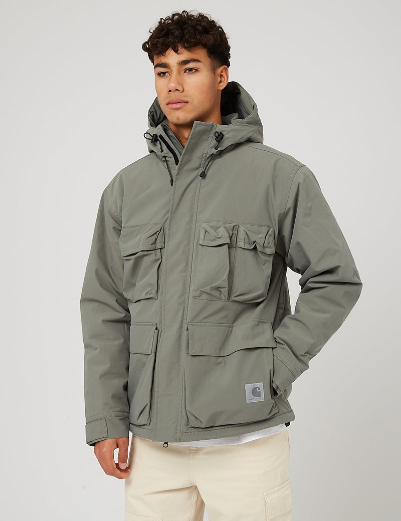 Carhartt-WIPキルダジャケット-タイムグリーン