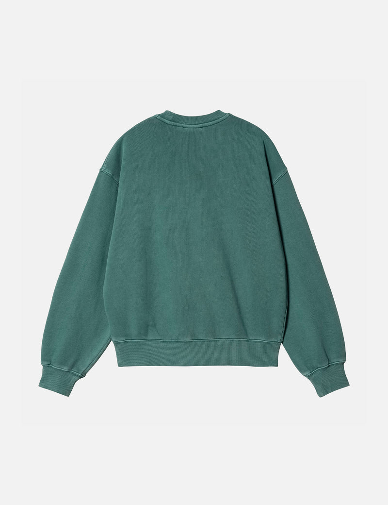 Carhartt-WIP Womens Nelson Sweatshirt - Botanic Green