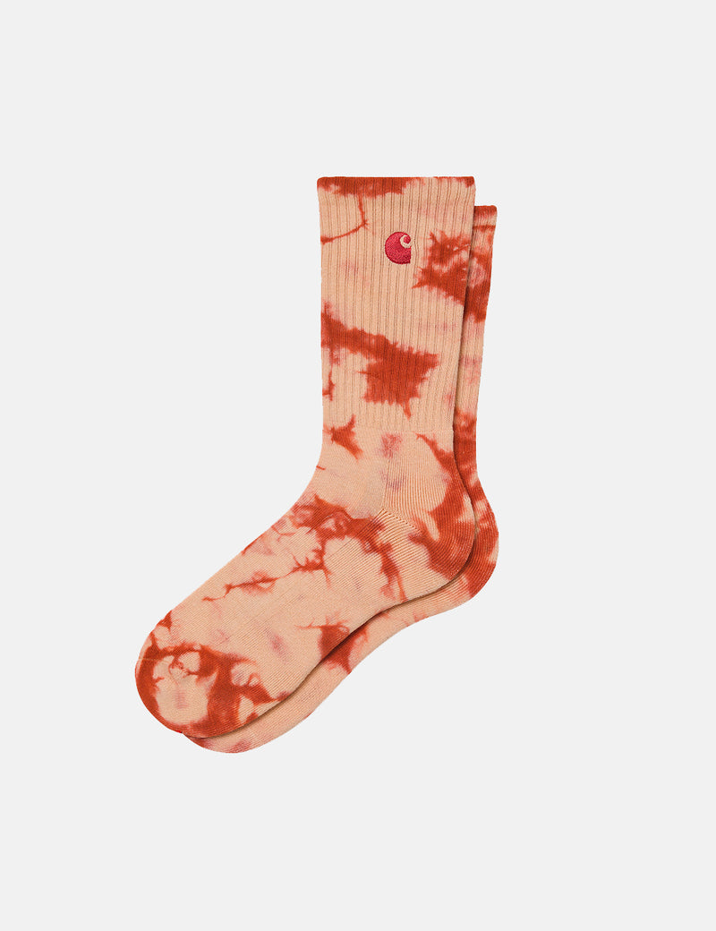 Carhartt-WIP Vista Chaussettes - Elbe/Pamplemousse