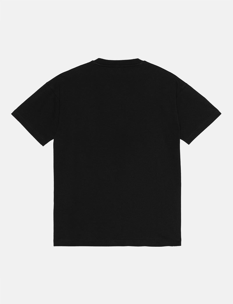 T-Shirt Femme Carhartt-WIP Hartt State - Noir/Blanc