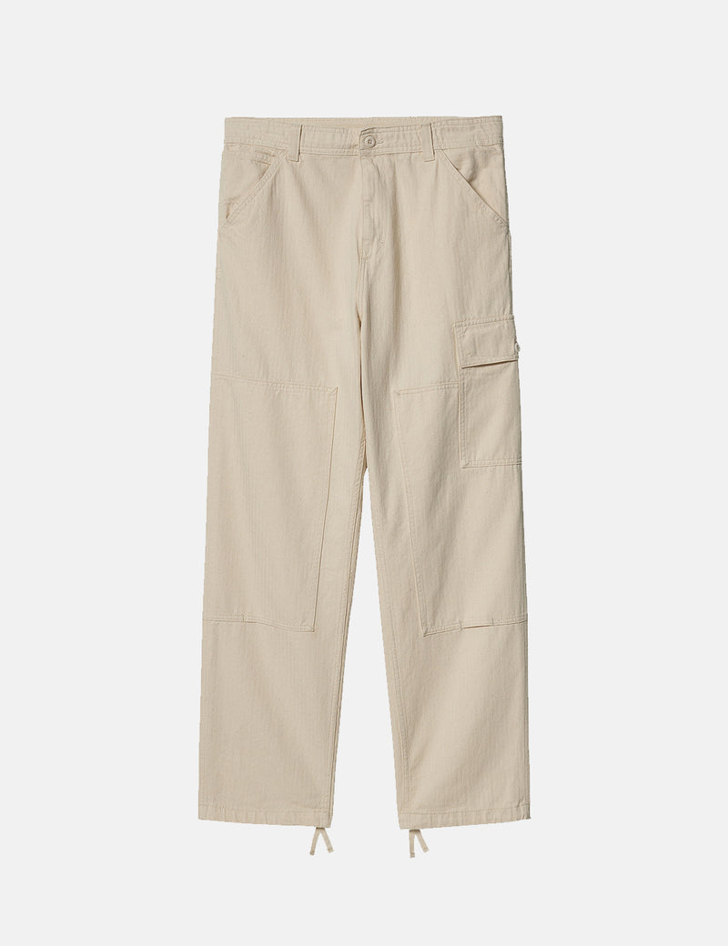 Carhartt-WIP Charter Pant (Relaxed Straight) - Natural Rinsed