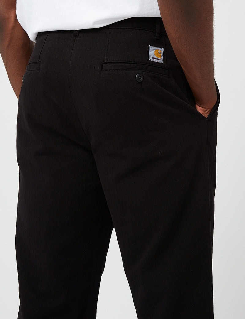 Pantalon Carhartt-WIP Salford (coupe décontractée) - Noir