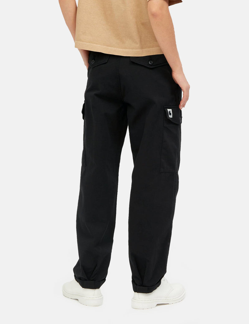 Carhartt-WIP Pantalon Collins Femme (Décontracté) - Noir