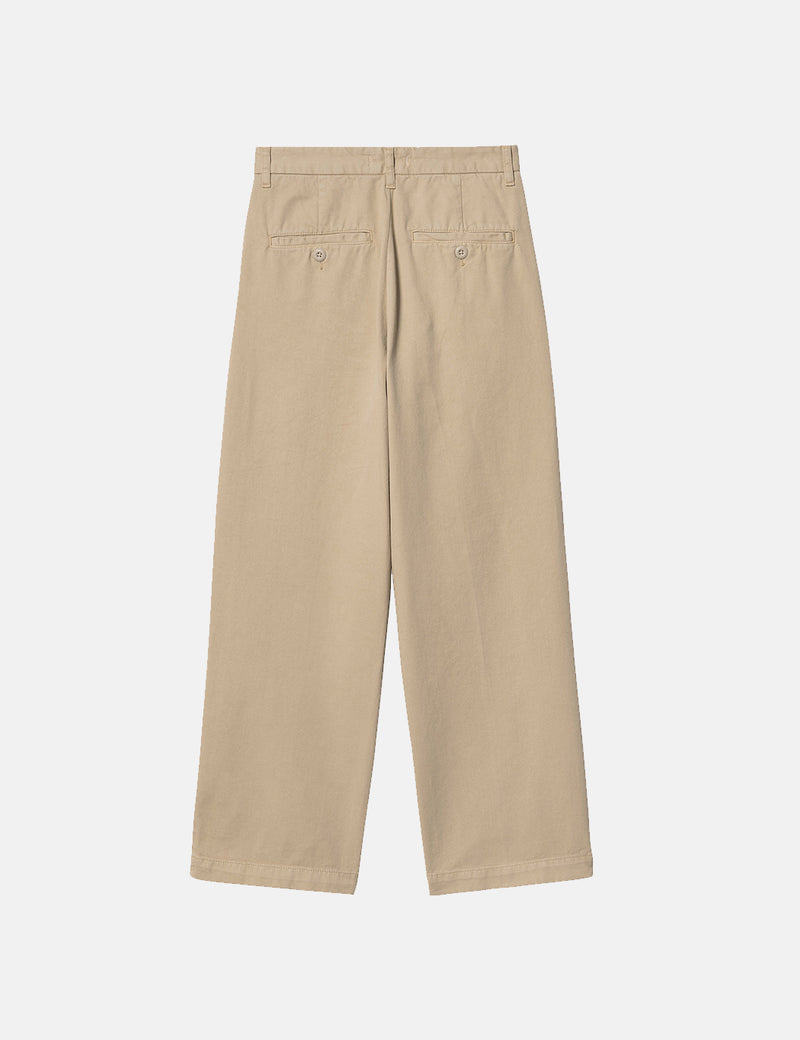 Damen Carhartt-WIP Cara Hose - Wall Ecru