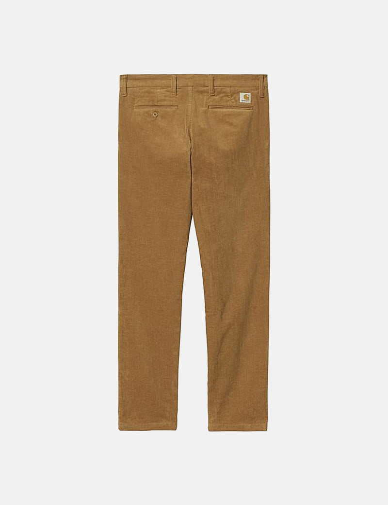 Carhartt-WIP Sid Pant Cord Chino (Slim) - Jasper Camel