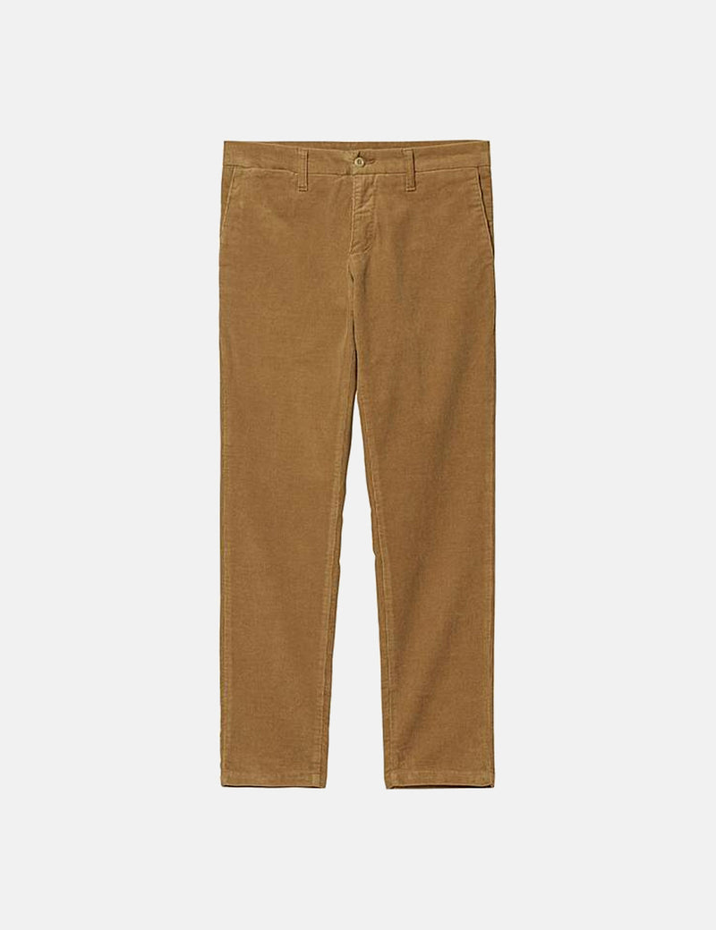 Carhartt-WIP Sid Pant Cord Chino (Slim) - Jasper Camel