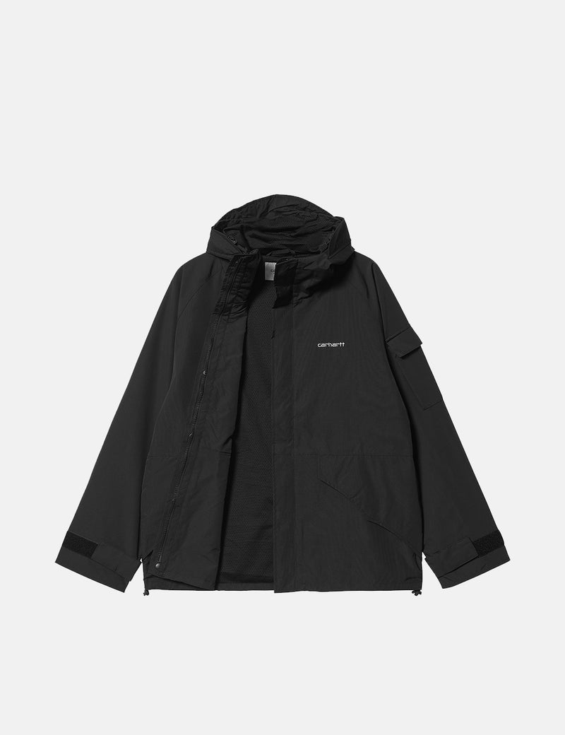 Carhartt-WIPプロスペクタージャケット-ブラック/ホワイト