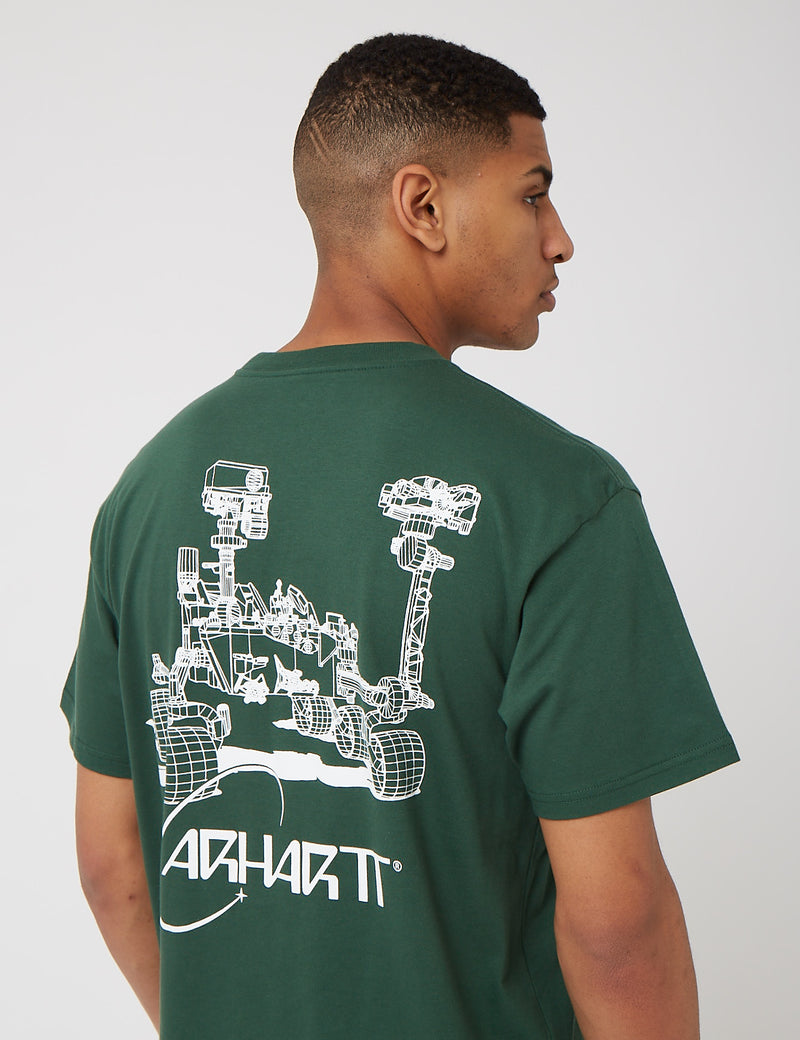 Carhartt-WIP Orbit T-Shirt - Treehouse/White