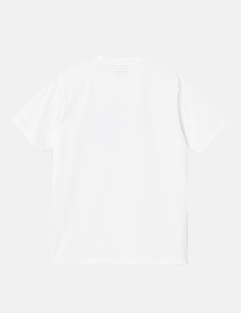 Carhartt-WIP Flat Tire T-Shirt - White/Treehouse
