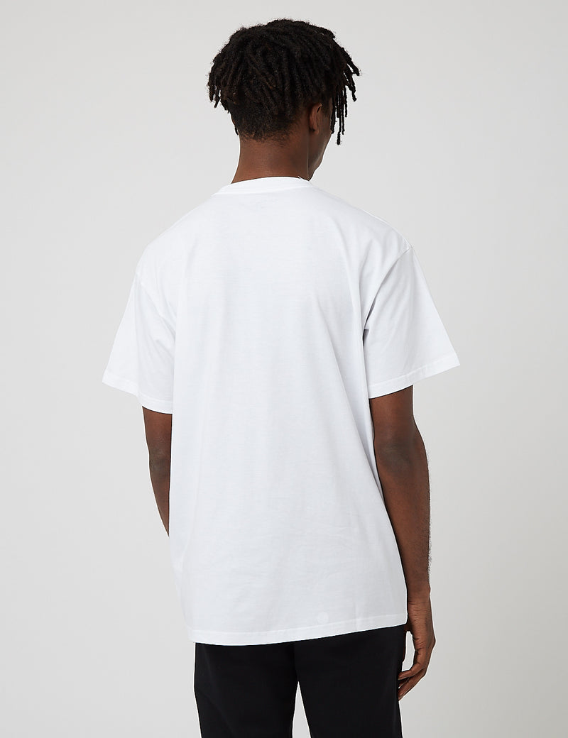 T-Shirt Carhartt-WIP Bouquet - Blanc