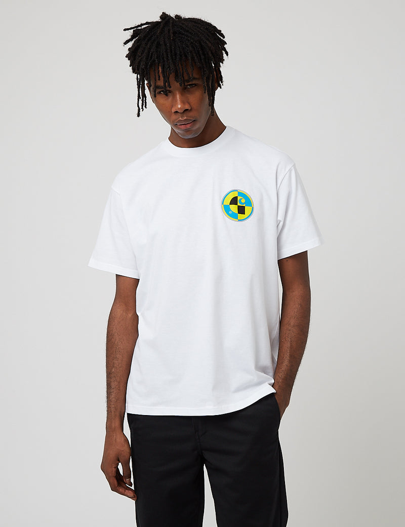 T-Shirt Test Carhartt-WIP - Blanc