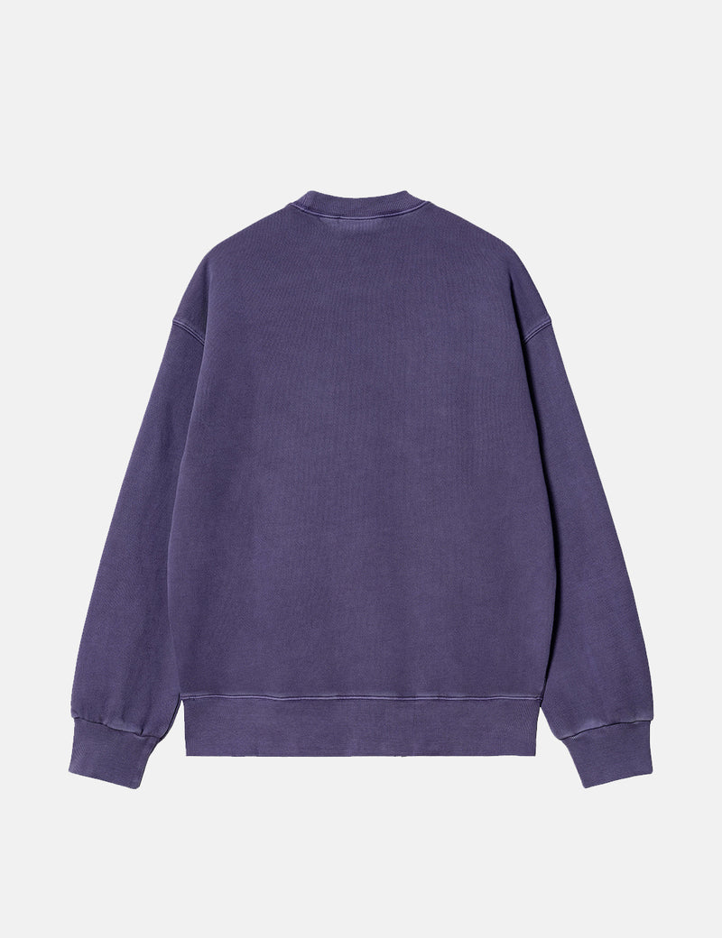 Carhartt-WIP-WIPネルソンスウェットシャツ-ラズミックパープル