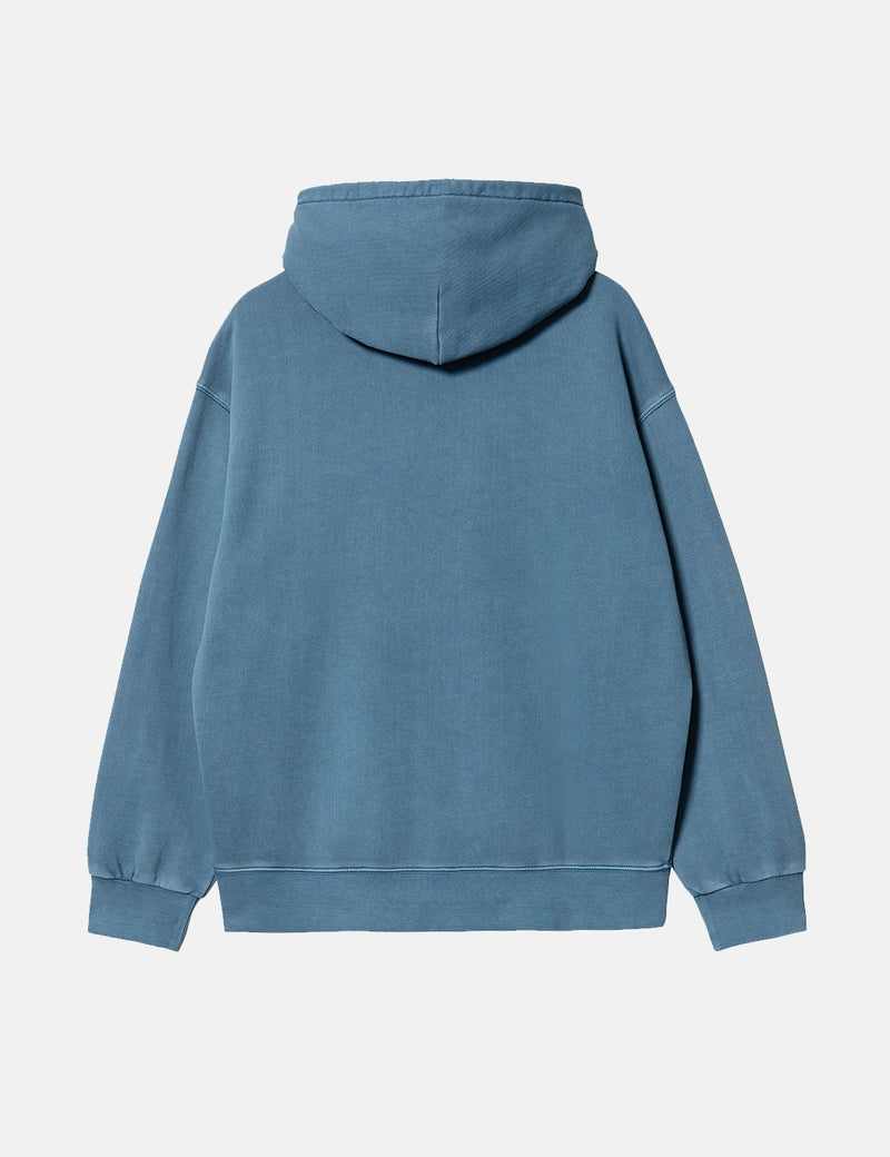 Carhartt-WIP Sweat à Capuche Nelson - Bleu Eau Glacée