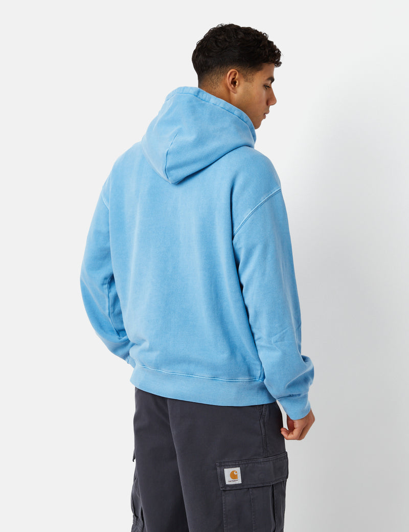 Carhartt-WIP Nelson Hooded Sweatshirt - Piscine Blue