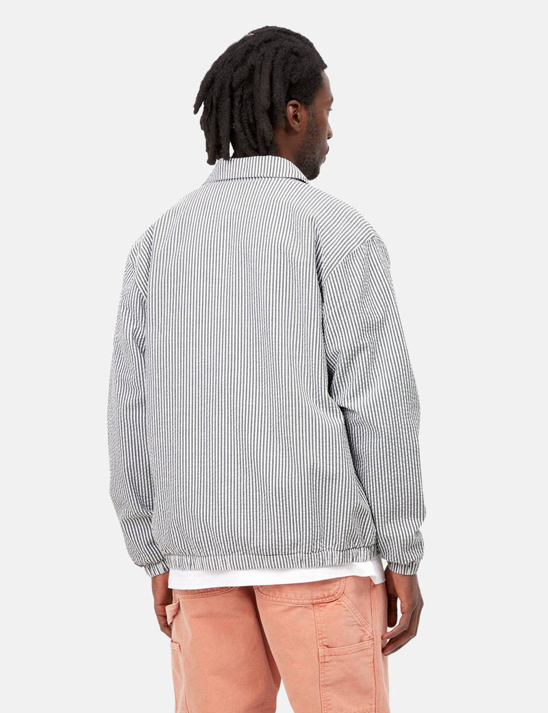 Carhartt-WIP Veste Dryden - Rayure Dryden/Bleu Mizar