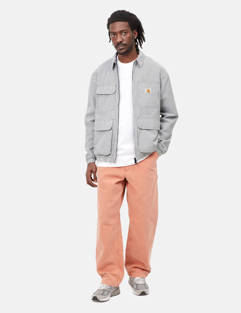 Carhartt-WIP Veste Dryden - Rayure Dryden/Bleu Mizar