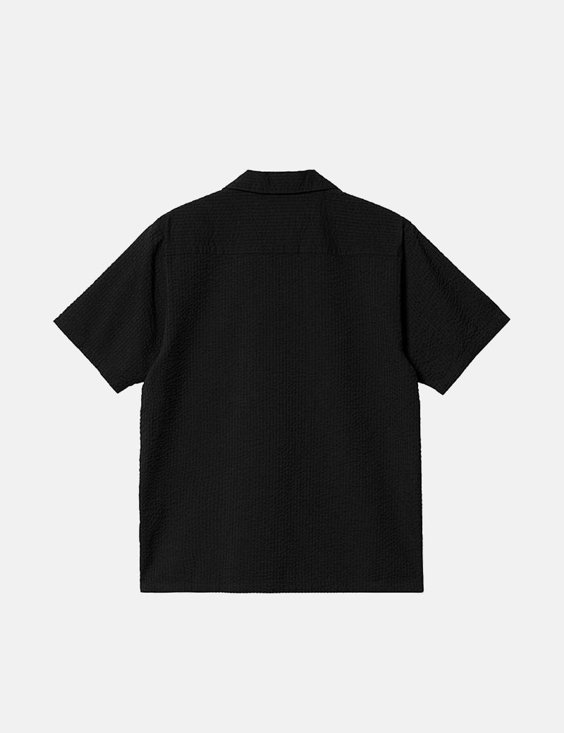 Carhartt-WIPドライデン半袖シャツ-ブラック