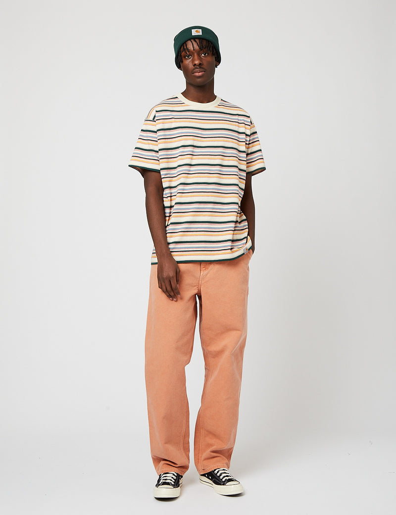 Carhartt-WIPシャツ-RiggsStripe/Natural
