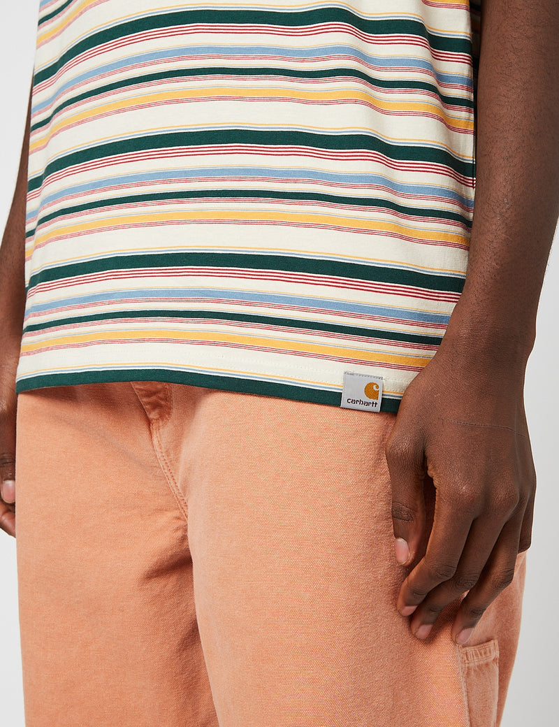 Carhartt-WIPシャツ-RiggsStripe/Natural
