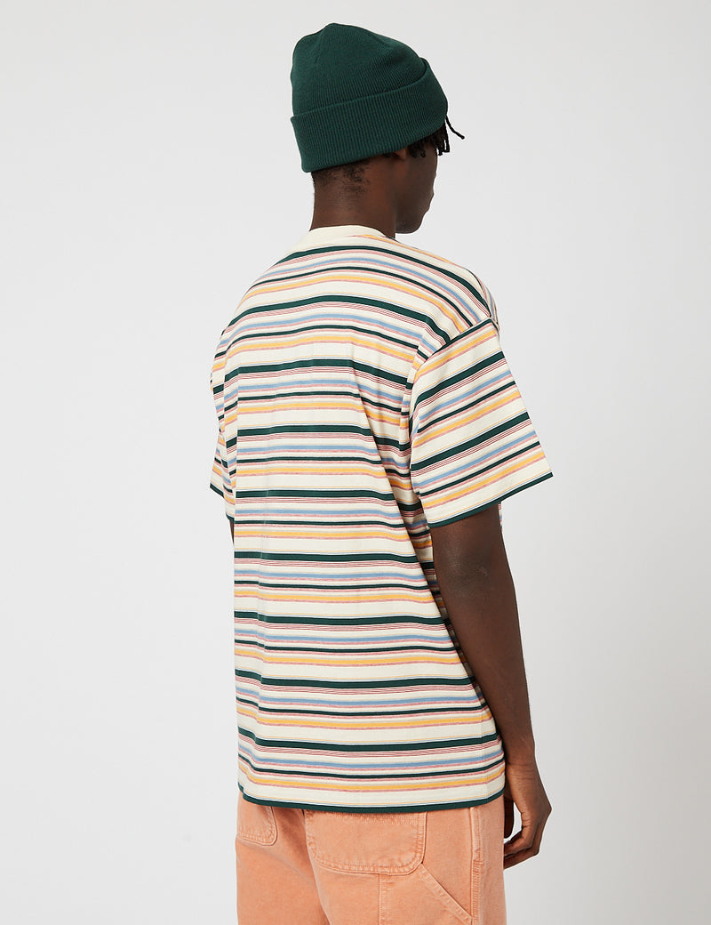 Carhartt-WIPシャツ-RiggsStripe/Natural