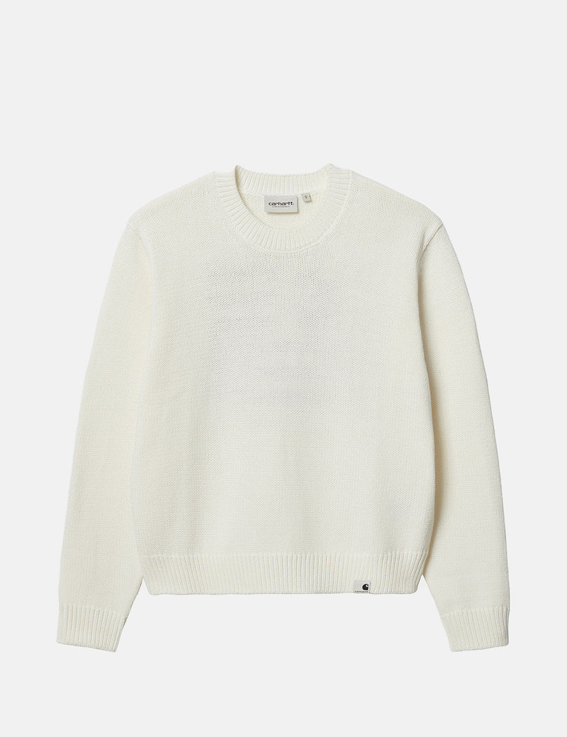 Carhartt-WIPステートスウェットシャツ-ワックス/ブラック