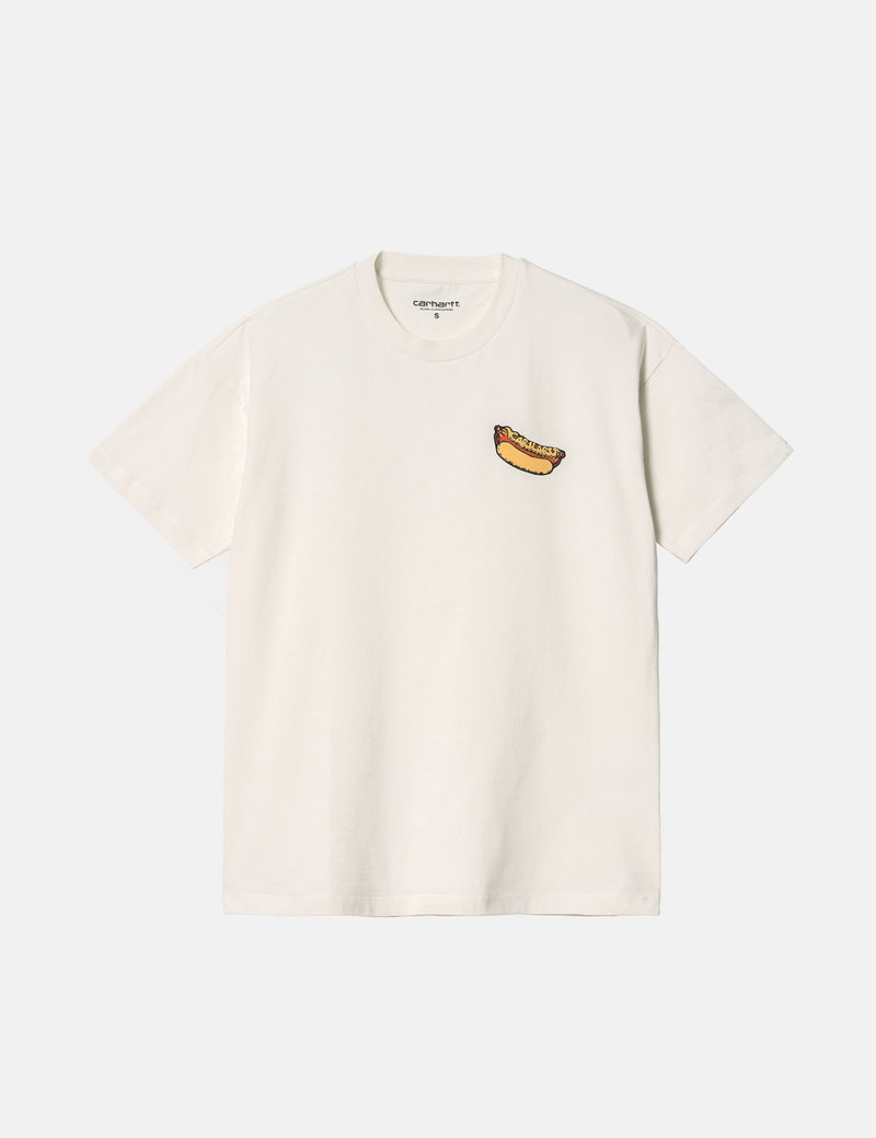 レディースCarhartt-WIPフレーバーTシャツ-ワックス