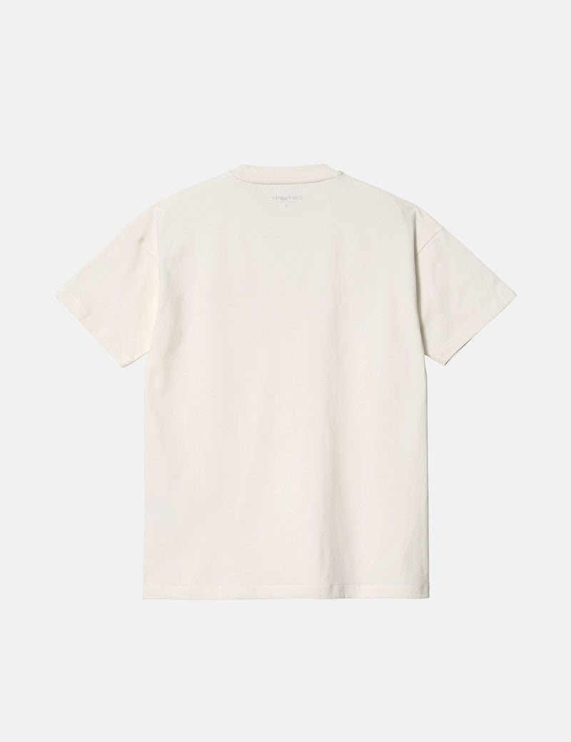 レディースCarhartt-WIPフレーバーTシャツ-ワックス