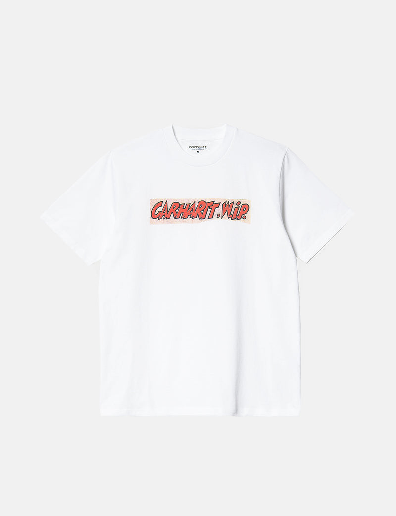 Carhartt-WIP T-shirt Peintre d'enseignes - Blanc