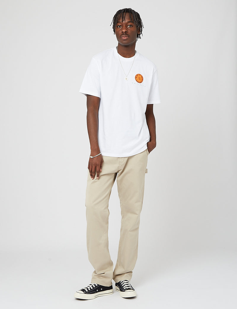 T-Shirt Carhartt-WIP Juice - Blanc