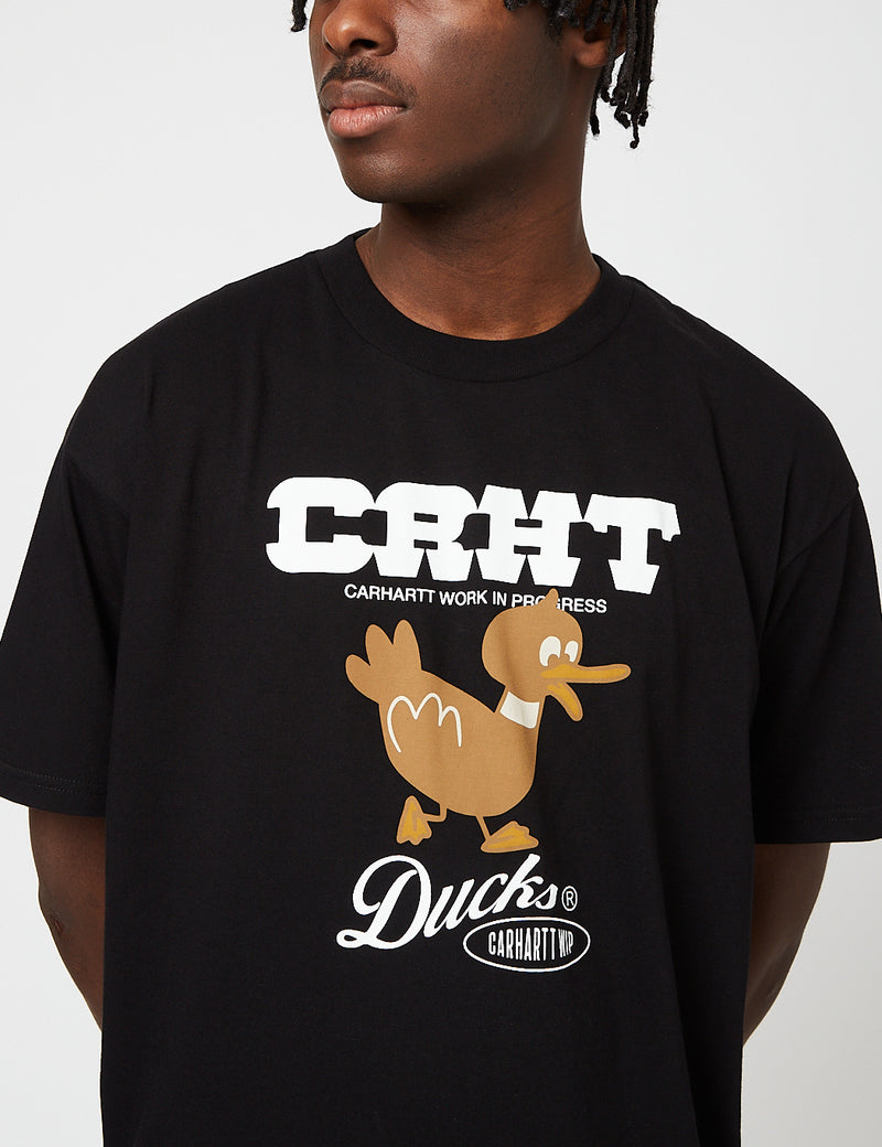 Carhartt-WIP CRHT Ducks T-Shirt - Noir