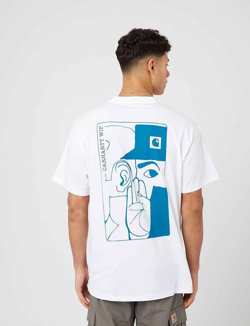 Carhartt-WIP T-Shirt Whisper - Blanc