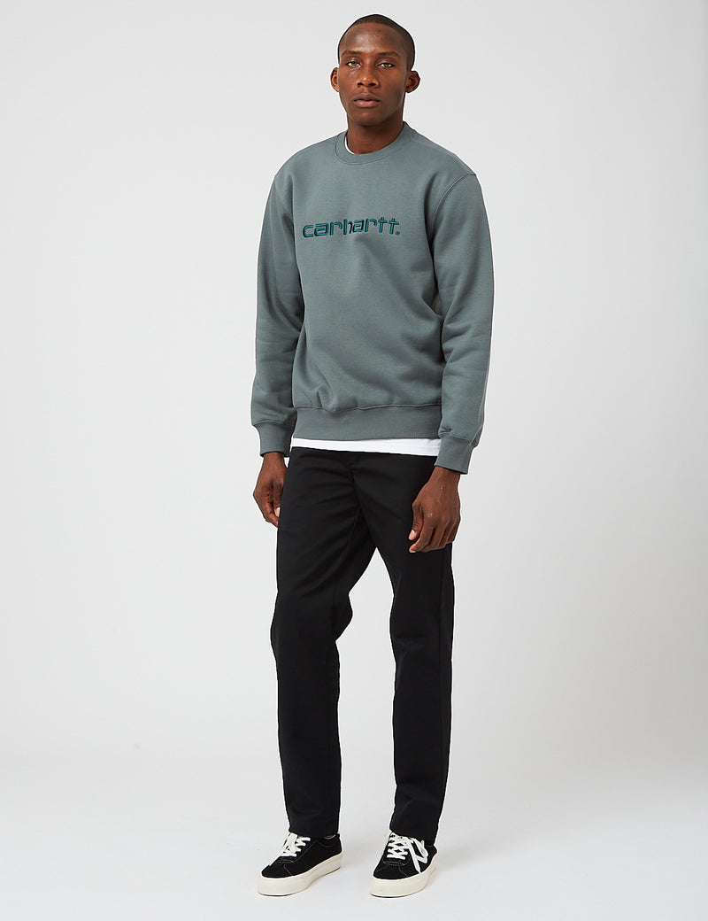 Carhartt-WIP Sweat Carhartt - Eucalyptus/Vert Frasier
