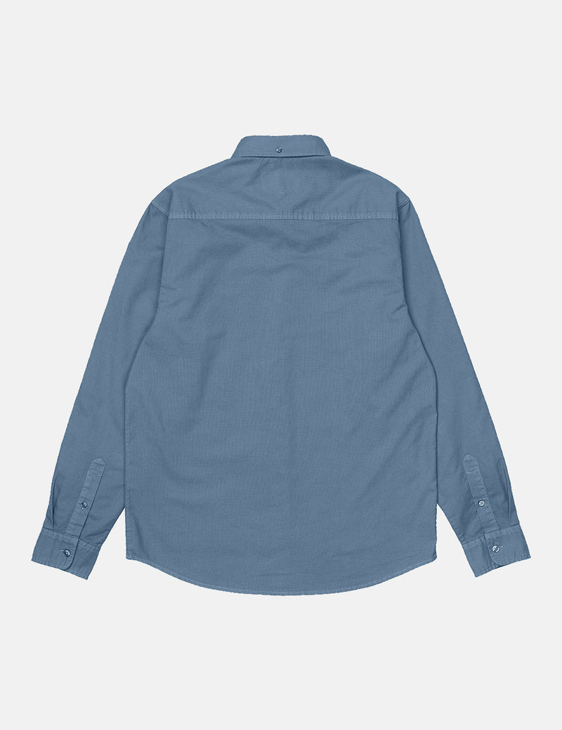 Carhartt-WIP 볼튼 옥스포드 셔츠(6.8oz) - 아이스시트 블루