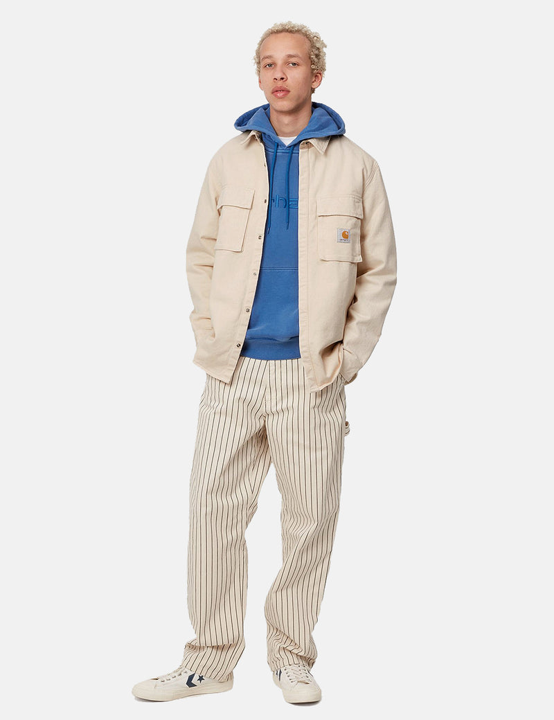 Carhartt-WIPモントレーシャツジャケットオーバーシャツ-ナチュラル
