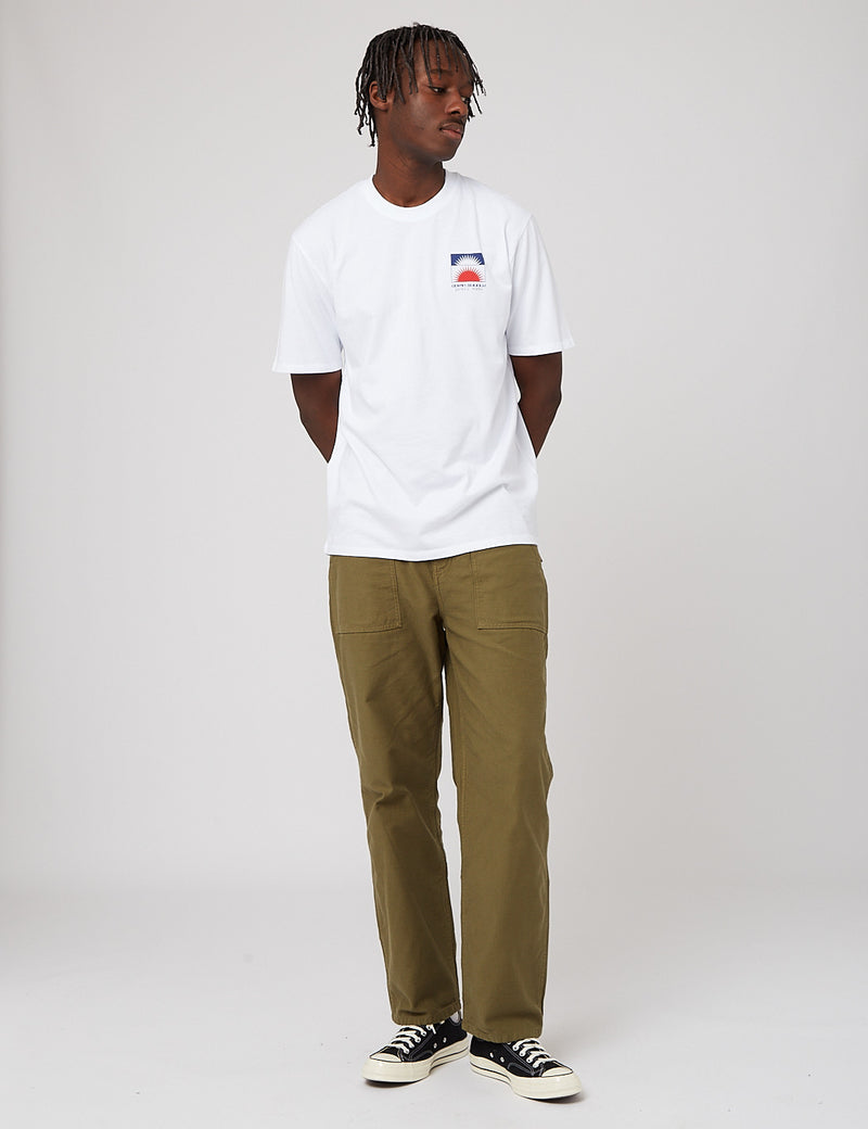 T-shirt Edwin Ippan - Blanc