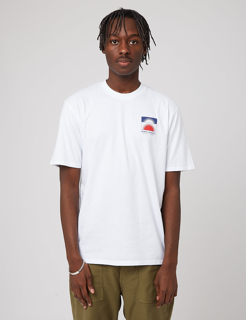T-shirt Edwin Ippan - Blanc