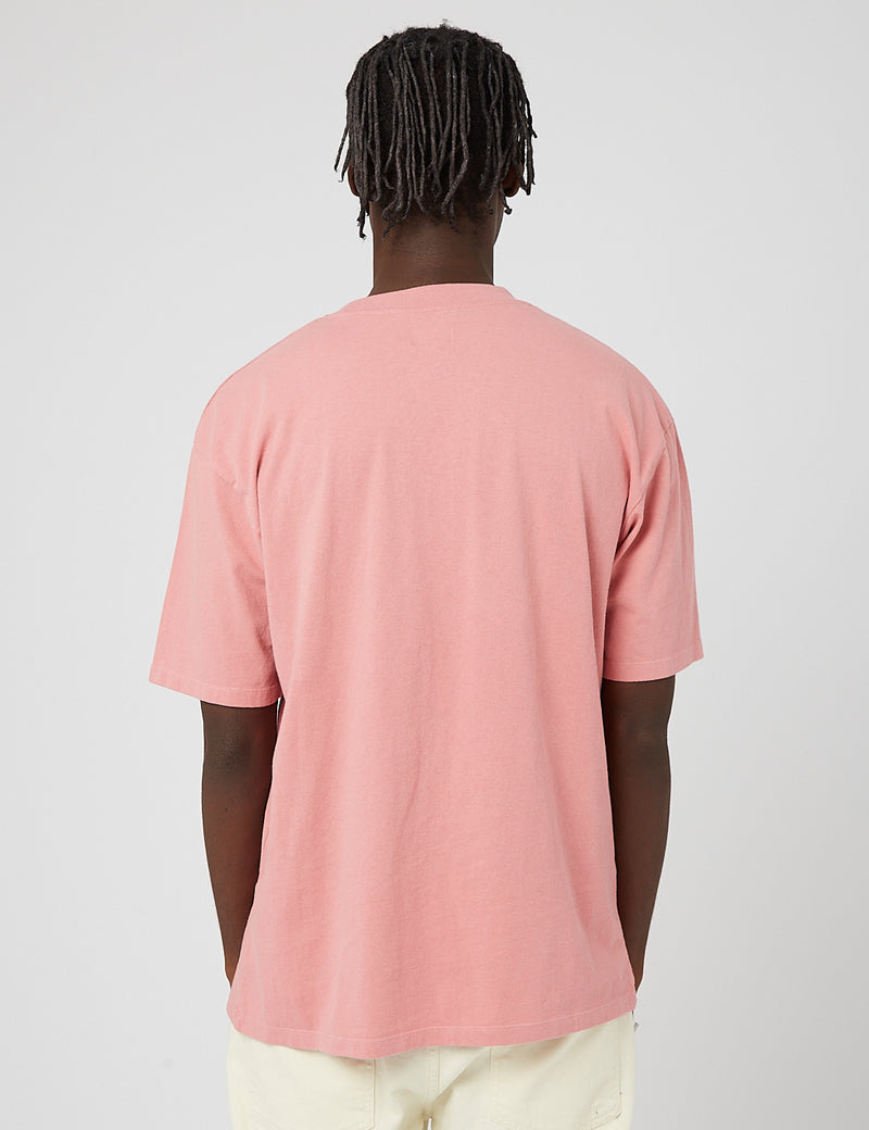Edwin Shrooms T-Shirt - Dusty Rose Pink