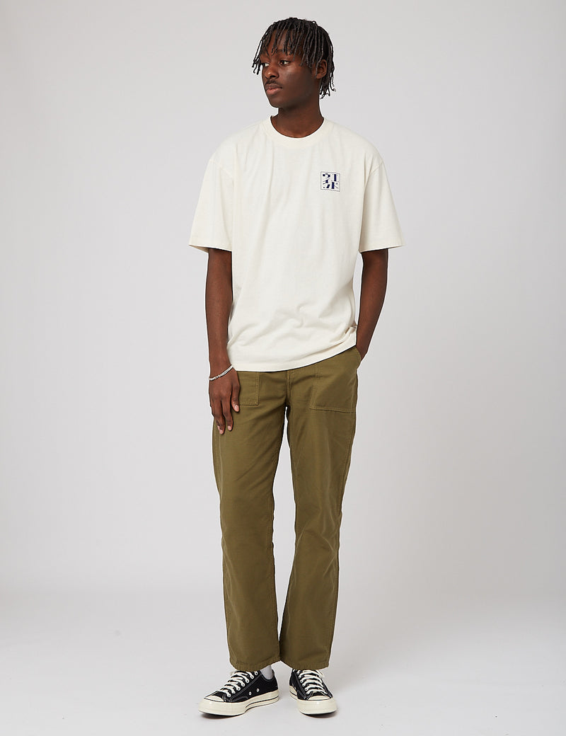 Edwin温泉Tシャツ-ウィスパーホワイト