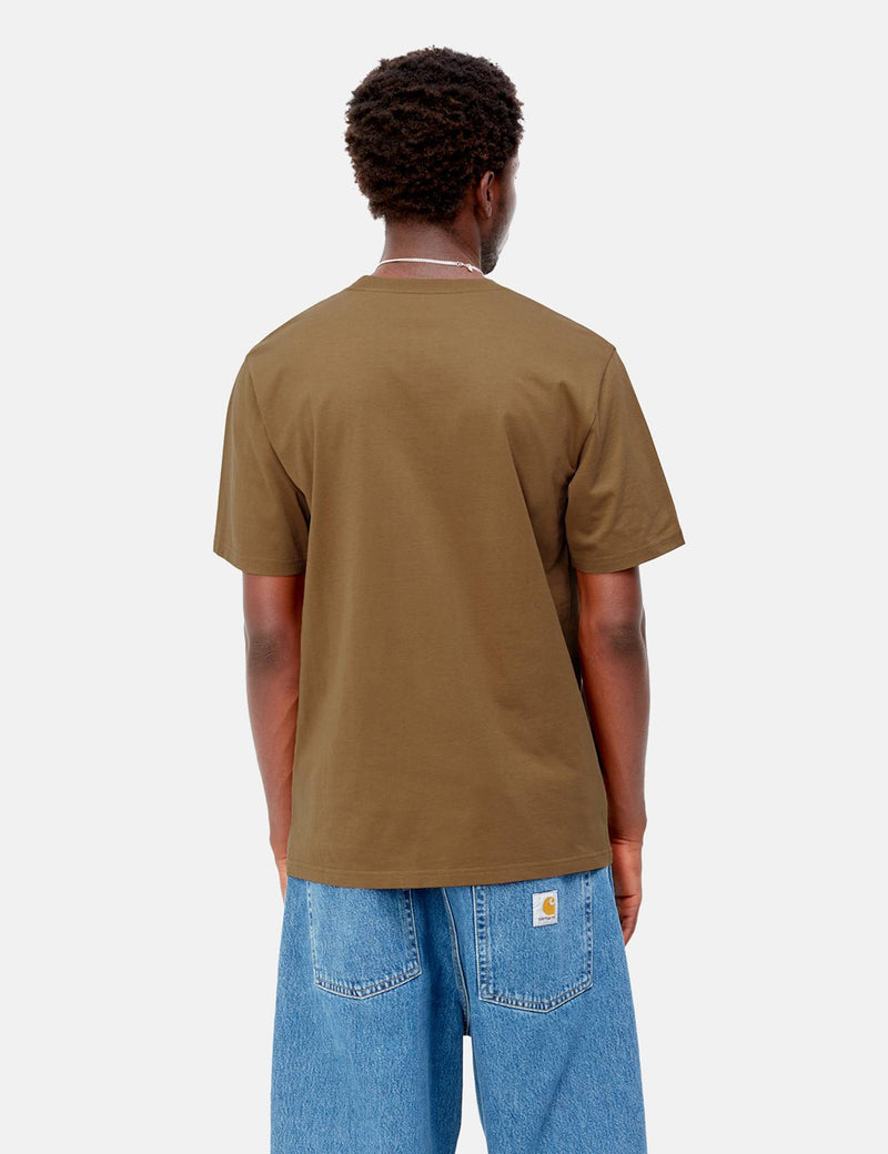 Carhartt-WIP T-shirt à poche - Jasper Camel