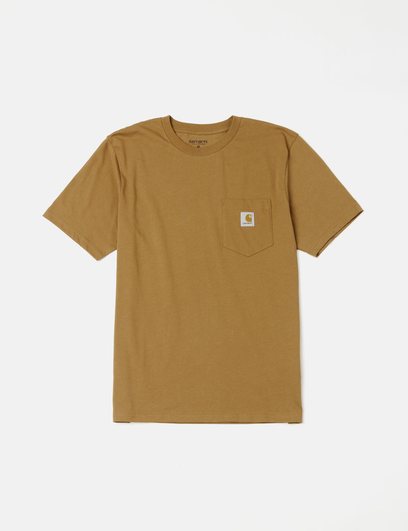 Carhartt-WIP T-shirt à poche - Jasper Camel
