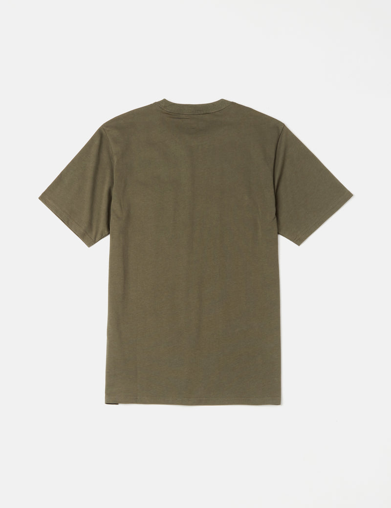 Carhartt-WIPポケットTシャツ-海藻グリーン