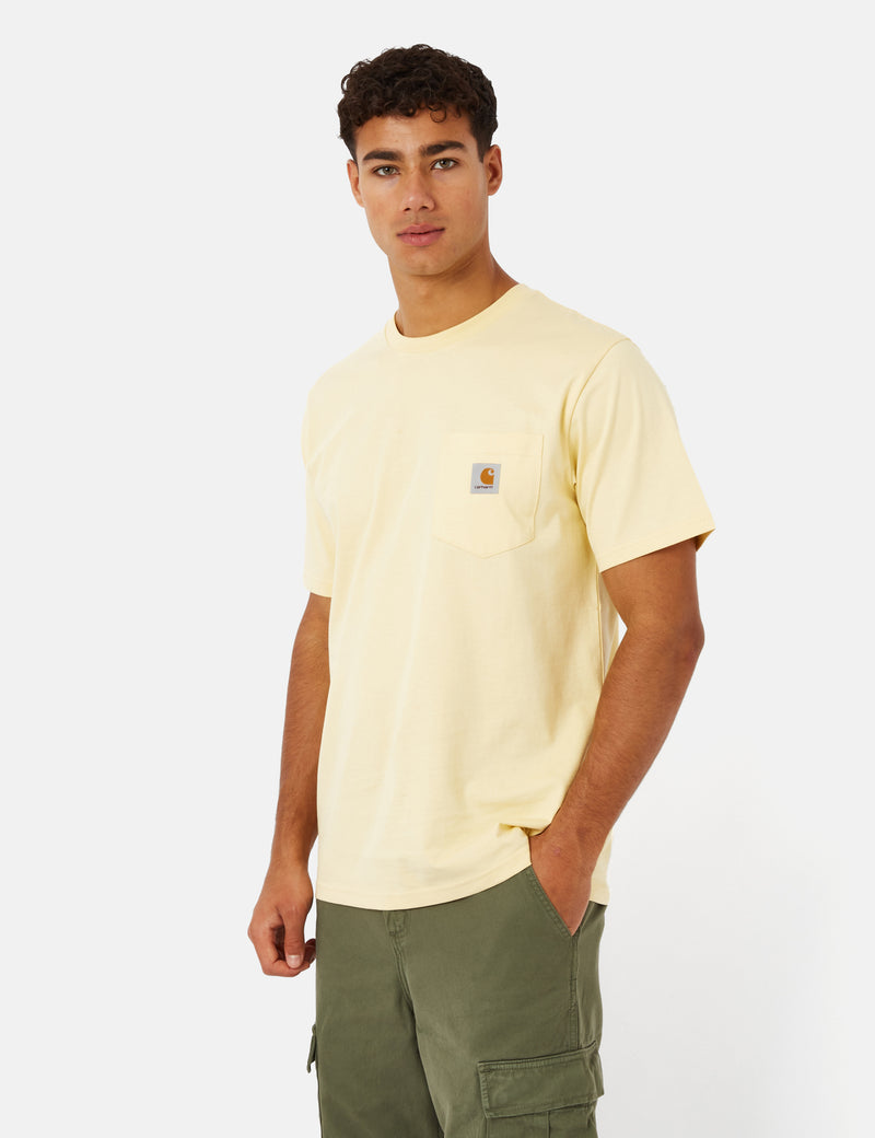 Carhartt-WIP Pocket T-Shirt (Regular) - Citron Yellow