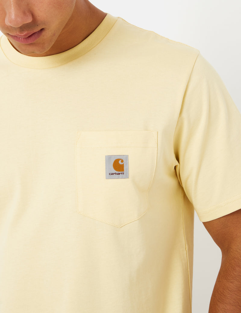 Carhartt-WIP Pocket T-Shirt (Regular) - Citron Yellow