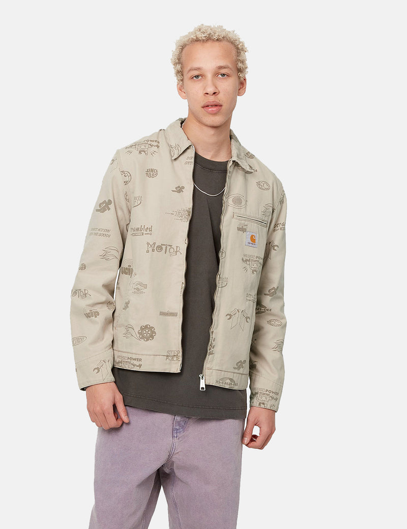 Carhartt-WIP Motor City Detroit Veste - Mur/Stormcloud