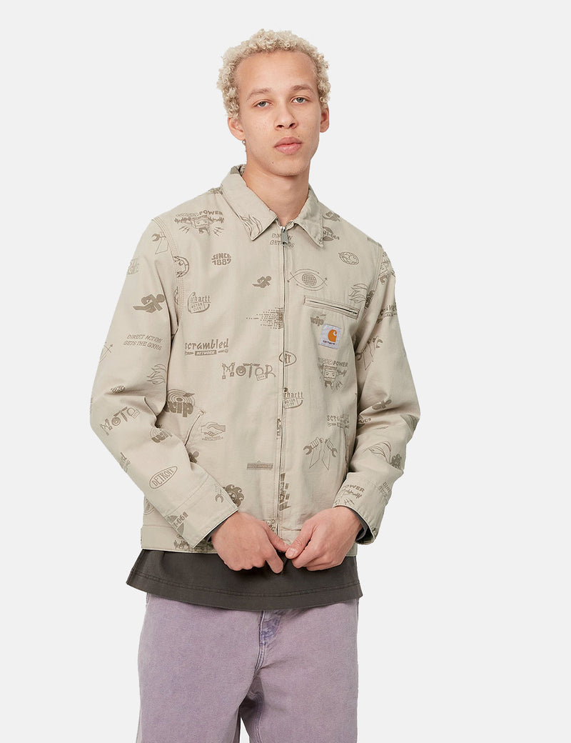Carhartt-WIP Motor City Detroit Veste - Mur/Stormcloud