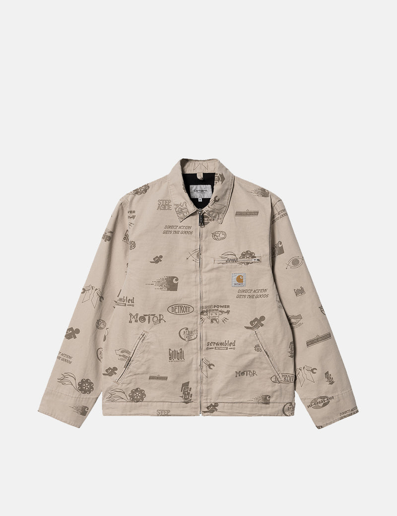Carhartt-WIP Motor City Detroit Veste - Mur/Stormcloud