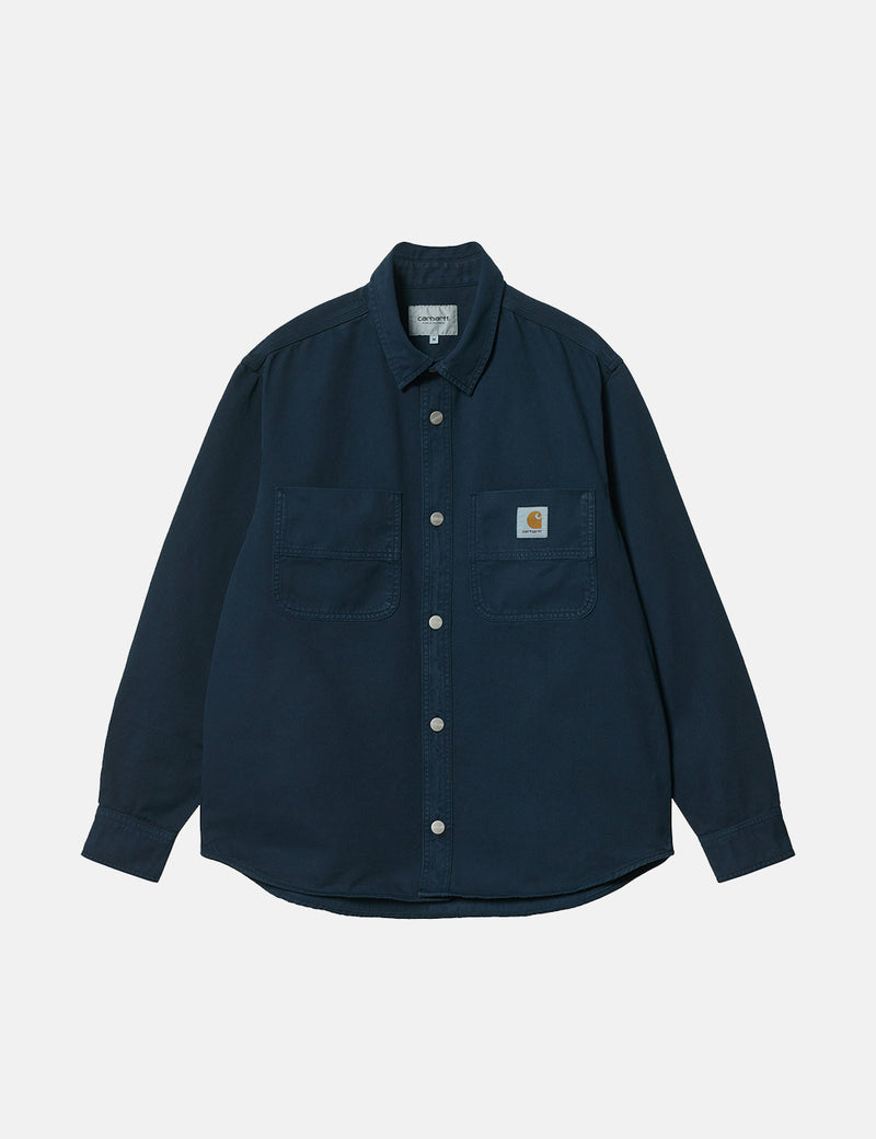Carhartt-WIP Melville Shirt Jacket Surchemise - Mizar Navy Blue
