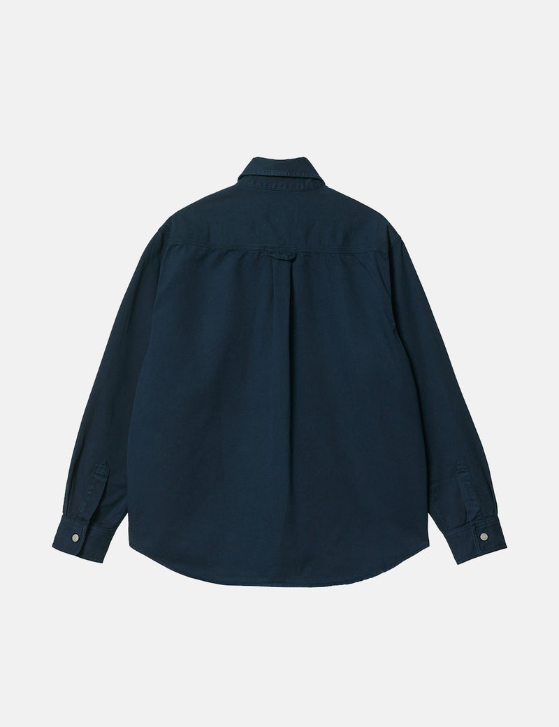 Carhartt-WIP Melville Shirt Jacket Surchemise - Mizar Navy Blue